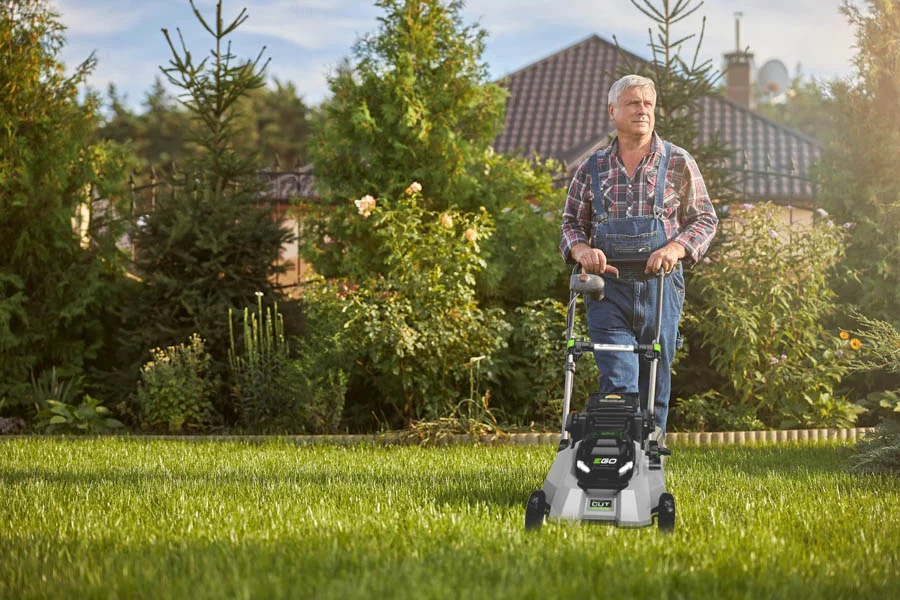 cordless self propelled lawn mowers